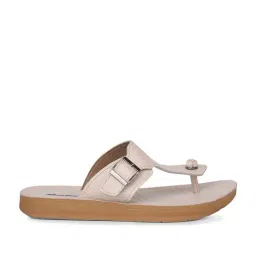 Bata Women's AZTEC THONG White Casual Sandals image 2