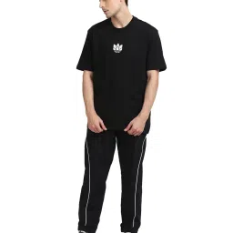 Adidas M FAVS Q1 PT2 Black & White Striped Trackpants image 5