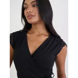 Styli Black Synthetic Regular Fit Dress image 4