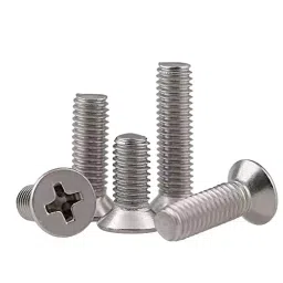 Rpi Shop M3x10mm Phillips Drive Countersunk Head Screw Full Thread Nickel Finish Pack of 25 Pcs-picture-30