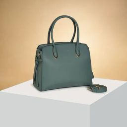 Forever Glam by Pantaloons Green Solid Handbag-picture-4