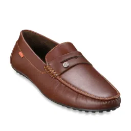 Duke Men's Brown Casual Loafers image 1