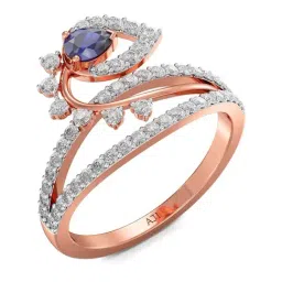 Joyalukkas 18k Rose Gold & Diamond Ring for Women-picture-41