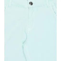 Gini & Jony Kids Green Solid Jeans image 3