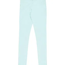 Gini & Jony Kids Green Solid Jeans image 1