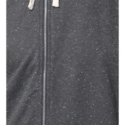 Campus Sutra Charcoal Full Sleeves Hooded Jacket image 4