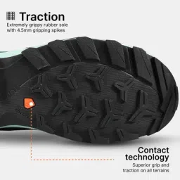 Quechua by Decathlon Women's Blue Outdoor Shoes image 4