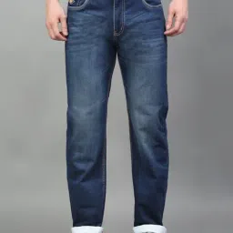 Louis Stitch Dark Navy Comfort Fit Jeans-image-98