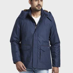 ColorPlus Blue Tailored Fit Jacket image 1