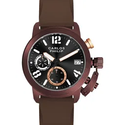 CARLOS PHILIP Men Dial & Straps Analogue Chronograph Watch Terra Limited Edition -13-picture-23