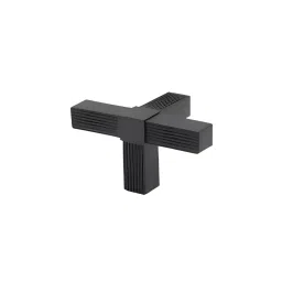 Ebco Cube Shelving Connector Four Way Edge Black Finish and 53 x 53 x 88 mm Size for Cube Shelving System, CSPC-AL-4WE-picture-42