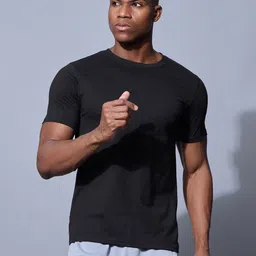 SPORT SUN Men Dri-FIT Solid Round Neck T-shirt-picture-22