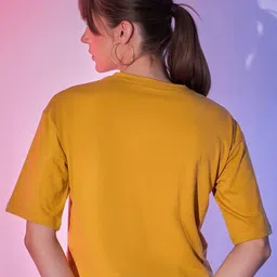 QIOA Women Pack of 2 Boxy Cotton Crop T-shirts image 2