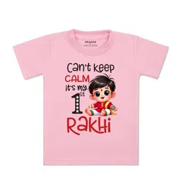 Arvesa Kids Typography Printed T-shirt-picture-35