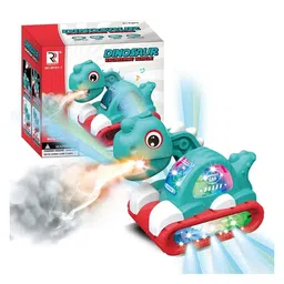 AKN TOYS Light and Sound Battery Operated Walking Dinosaur with Water Spray (Color May Vary) image 3