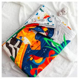 Zookeeper Tall Tales and Long Snouts Quilt Multicolour image 3