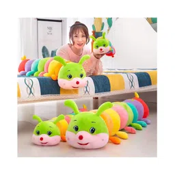 Besties Caterpillar Soft Toy Multicolor - Length 90 cm image 4