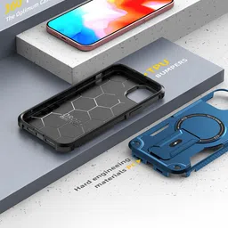 Luxury Kase Solid Printed iPhone 15 Plus Back Case Mobile Accessories image 2