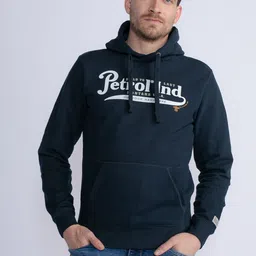 Petrol Men Printed Hooded Sweatshirt-picture-30