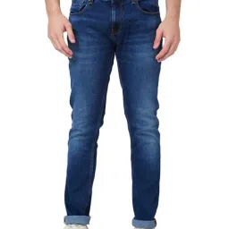 Spykar Blue Slim Fit Low Rise Jeans-picture-27