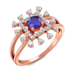 Joyalukkas 18k Rose Gold & Diamond Ring for Women-picture-29