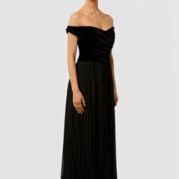 Forever New Rebecca Petite Velvet Gown image 3