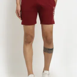 Club York Maroon Regular Fit Shorts-image-65