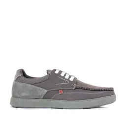 Khadim Men's Grey Derby Shoes-picture-27