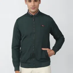 Van Heusen Sport Green Regular Fit Bomber Jacket-picture-31