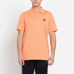Adidas Orange Regular Fit Sports Polo-picture-27