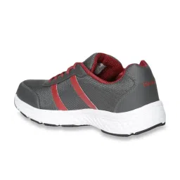 Duke Men's Dark Grey & Red Running Shoes image 5