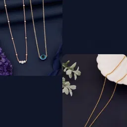 DressBerry Women Blue Necklace and Chains-picture-13