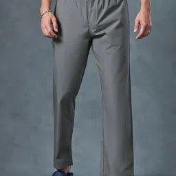 Bewakoof Grey Cotton Regular Fit Nightwear Pyjamas-image-18