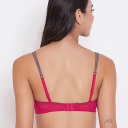 Clovia Red Non Wired Padded T-Shirt Bra image 2