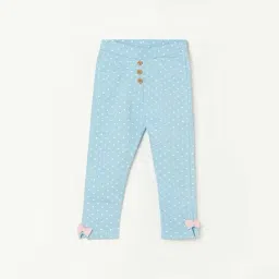 Juniors by Lifestyle Blue Cotton Printed Jeggings-picture-38