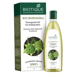 Biotique Bhringraj Therapeutic Anti HairFall Oil For Intensive Hair Growth Treatment 200ml-picture-4