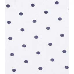 Clovia White & Navy Polka Dot High Waist Hipster Panty image 5