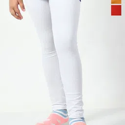 KAYU Pack Of 3 Girls Ankle Length Leggings-image-3