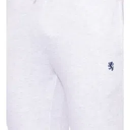 Red Tape Light Grey Melange Regular Fit Joggers image 4