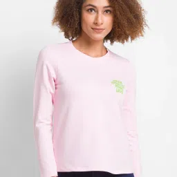 Spykar Pink Regular Fit Top image 1