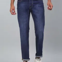 Louis Stitch Dark Navy Comfort Fit Jeans-picture-11