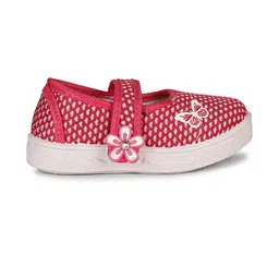 SKITE Kids-Unisex Pink Mesh Mule Sneakers image 3