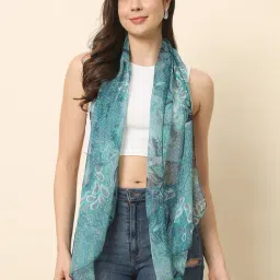 Trend Arrest Green Printed Scarf-picture-46