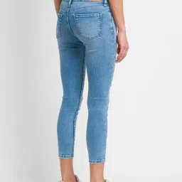Spykar Blue Mid Rise Jeans image 2
