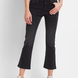 Spykar Black High Rise Jeans image 1