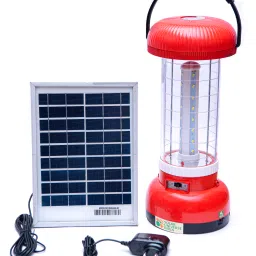 solar universe india Solar LED Lantern cum Lamp - Tall Model with Hi/Low Adjustment & Solar Panel-picture-4