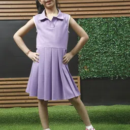 Athena Girl Fit & Flare Dress-image-91