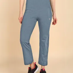 Zelena 95% Cotton 5% Elastane Solid Pre & Post Pregnancy Maternity Pant - Blue-picture-23