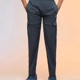 Technosport Knit Solid Track Pant - Carbon Grey-picture-24