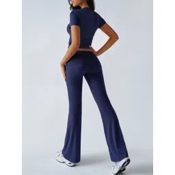 StyleCast Casual Round Neck T-Shirt and Trousers Co-Ords image 3